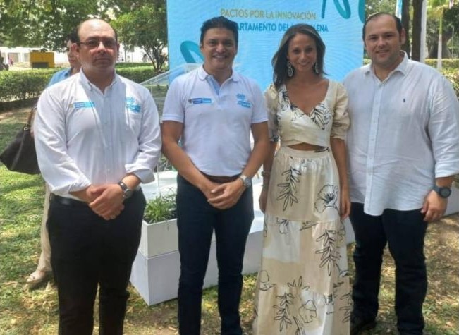 Acto de la firma del proyecto Visionarios Magdalena en la Quinta de San Pedro Alejandrino