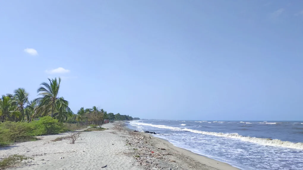 Playa de Costa Verde en Ciénaga, Magdalena